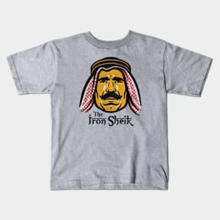 Iron sheik//Legend never die vintage Kids T-Shirt